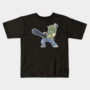 Angry hops (dark) Kids T-Shirt